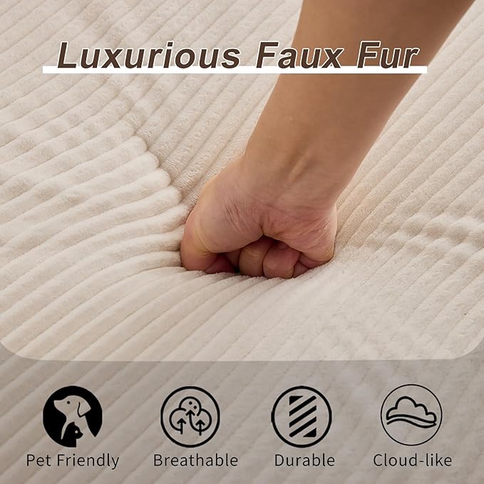 78" Loveseat Sleeper Sofa, 4 in 1 Convertible Floor Sofa Bed, Boneless Cloud Couch with Cup Holder, Fold Out Floor Couch for Living Room Bedroom Lounge, Corduroy, White
