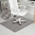 Chair Mat for Hardwood & Tile Floor, 47" x 52" Heavy Duty Office Chair Mat for Rolling Chairs, Anti Slip, Non-Curve, Floor Protector for Home Office, Gray Brown