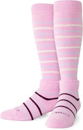 Comrad CozyGrip Slipper Socks - 10-15mmHg Graduated Compression Socks - Dual-Layer Knee High Socks with Anti-Slip Grips