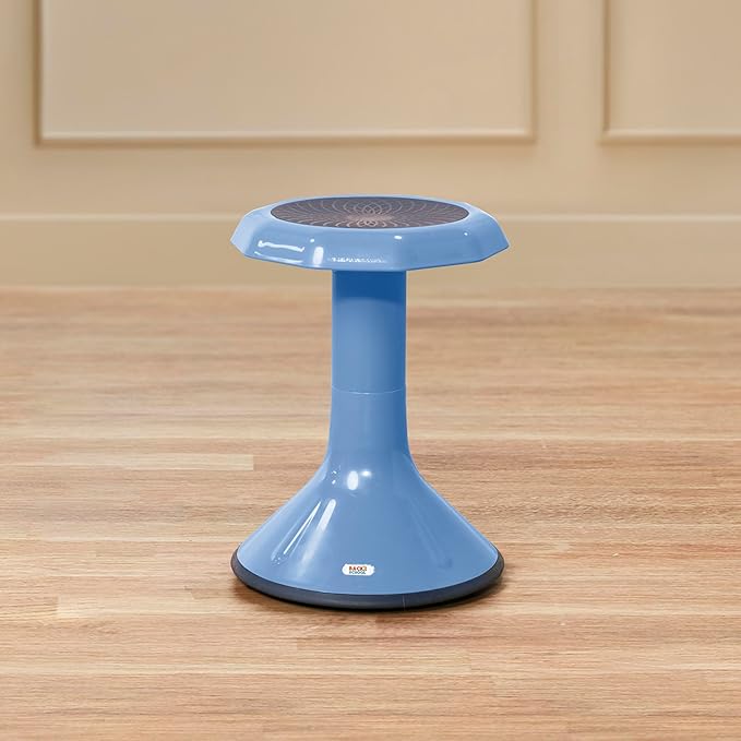 Wobble Stool, 18", Flexible Seating, Powder Blue