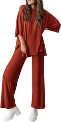 PRETTYGARDEN Two Piece Sets for Women Summer Fashion Lounge Matching Set 2026 Spring Travel Vacation Airport Outfits Clothing
