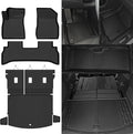 Floor Mats for 2021-2025 2026 Chevrolet Trailblazer (Only Fit FWD) Floor Mats & Trunk Mat & Backrest Mats for Chevrolet Trailblazer All Season Accessories(Only Fit Cargo in Upper Deck Position)