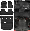 All Weather Floor Mats Fit for Chevrolet/Chevy Bolt EV 2017-2023 Floor Mats & Trunk Mat & Backrest Mat Replacement for Chevrolet Bolt EV Accessories Odorless Anti-Slip Floor Liner(Not for EUV)