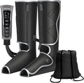 HuBDIC HubiCare Leg Air Massager for Circulation and Relaxation Foot and Calf Massage with Heat. Great for Circulation and Helpful for Relaxation and Swelling (Zipper Added)