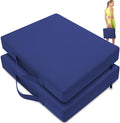 2 Pcs Stadium Seat Cushions Water-Repellent Bleacher Seat Cushions Indoor & Outdoor Seat Cushion for Bleachers Portable Stadium Cushion for Sports Events, Office Chairs, Beaches