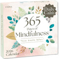 2026 Mindfulness Daily Desktop Calendar | Day To Day Tear Off Calendar with 365 Positive Affirmation Exercises for a Year of Calm Self Care, Box Calendar Gift For Women, Christmas Stocking Stuffer Gift for Home or Office