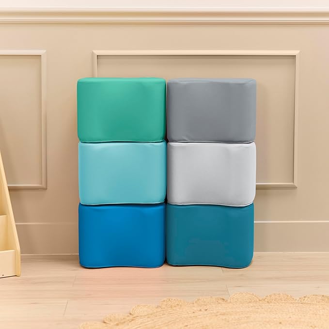 Butterfly Stools, Flexible Seating, Contemporary, 6-Piece