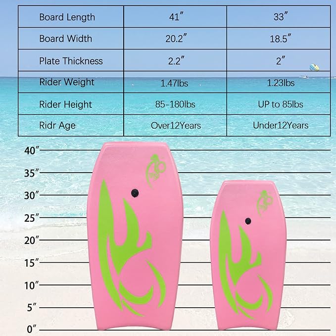 Bo-Toys Body Board Lightweight with EPS Core