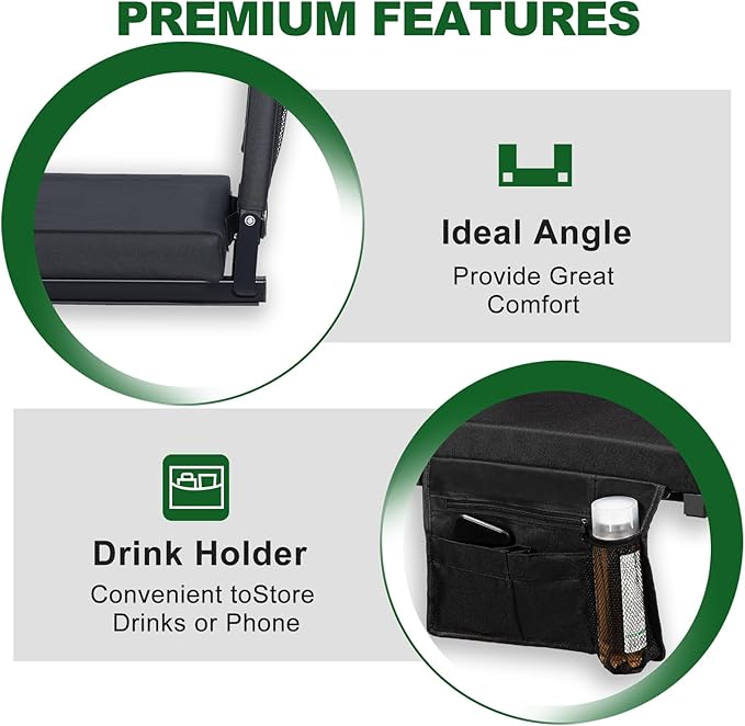 Stadium Seats for Bleachers with Back Support, Bleacher Chairs with Back，Portable Bleacher Seats with Cushions and Backpacks，Wide Stadium Chair for Sports Events and Concerts