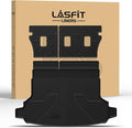 LASFIT Cargo Mat & Backrest Mat for Subaru Forester 2025-2026 (Not Fit Hybrid & Wilderness), All Weather TPE Custom Fit Easy Clean Trunk Mat for Forester 2025 2026 Car Cagro Liners,Black