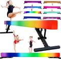 MARFULA Adjustable Balance Beam 8 ft Gymnastic Beam Adjustable Height for Kids and Teenage of All Gymnastic Levels, Gymnastic Training Beam Gymnastic Equipment for Athlete Home and Gym Club Use