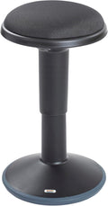 Adjustable Wobble Stool with Cushion, Flexible Seating, Black