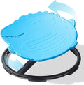Dinosaur Spinning Chair for Autistic Kids – Sensory Spinning Toy, Spin Chair for Kids Autism, Sensory Swivel Seat for Balance, Coordination, Focus & ADHD Support, Autism Sensory Products (Blue)