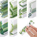 Gersoniel 36 Pcs Anxiety Sensory Stickers Strips Adhesive Textured Mental Health Calm Stickers Mindfulness Fidget Decals Stress Anxiety Relief Items for Therapy Office Desk(Leaves Style)