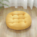 SK Studio Meditation Floor Pillow, Large Floor Cushions, Round Floor Cushion Seating for Adults Kids, Classroom Furniture Floor Pillow for Yoga Living Room, Yellow, 13" W x 13" L (Pack of 1)
