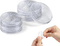 Non Slip Furniture Pads, 12 PCS Clear No Skid Furniture Grippers, Self Adhesive Anti Slip Furniture Pads, Anti Slide Hardwood Floors Protectors for Keep Couch Stoppers (1.57Inch Round)