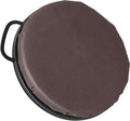 Foxtune 360-Degree Swivel Bucket Seat, 5 Gallon Bucket Lid, Spin Bucket Seat Cushion, Silent, Comfortable, Water-Resistant, for Fishing, Gardening, Hunting and Camping (Coffee Brown)
