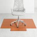Anji Mountain Office Chairmat Thickest & Sturdy Bamboo Chairmats Highly Premium Quality Anti-Slip Heavy Duty for Multi-Purpose Hardwood Floor Office & Home Floor Protector Office Chair mat-5mm Thick