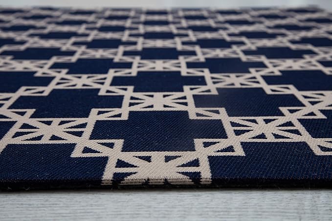 Anji Mountain Rug’d Office Chair Mat for Carpet & Hardwood Floor – Jacquard Woven Top, Anti-Slip Backing, Low Pile, Floor Protector Desk Chair Mat, Office Rugs for Rolling Chairs (36 x 48)