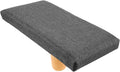 Portable Posture Bench Grey Medium for Meditation and Balance Training Comfortable Kneeling Stool with Stable Support for Adults Over Zen Practice Seat