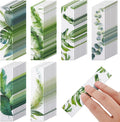 Gersoniel 72 Pcs Anxiety Sensory Stickers Strips Adhesive Textured Mental Health Calm Stickers Mindfulness Fidget Decals Stress Anxiety Relief Items for Therapy Office Desk Counselor(Leaves)