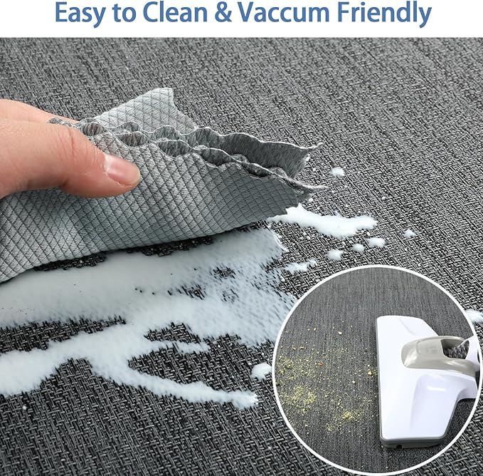 Chair Mat for Hardwood Floor, 48" x 36" Heavy Duty Office Chair Mat for Rolling Chairs, Anti Slip, Computer Chair Desk Mat, Floor Protector for Home Office