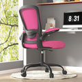 Mimoglad Office Chair, Ergonomic Desk Chair with Adjustable Lumbar Support, High Back Mesh Computer Chair with Flip-up Armrests-BIFMA Passed Task Chairs, Executive Chair for Home Office