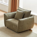 Minimalist Living Room Sofa Upholstered Armchair for Bedroom Office Modern Design Durable Seating