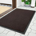 Yimobra Doormat Outdoor Indoor Entrance 29.5 x 17, All-Season All-Weather Front Door Mat, 100% Waterproof Welcome Matt for Floor Garage Outside Entry, Stain and Fade Resistant