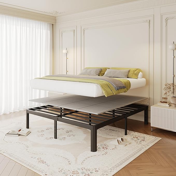 VTWAZAST Bunkie Board King Size, Bed Support Under Mattress, Low Profile Bed Board, Light and Thin, Breathable, Noise Minimizing, Moisture Resistant Bunkie Boards