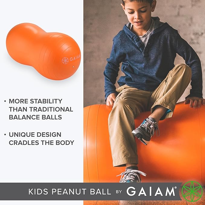 Active Seat Peanut Shaped Bounce Desk Chair, Exercise Yoga Balance Sitting Ball