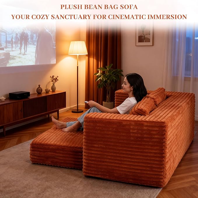 HABUTWAY Convertible Folding Sofa Bed Couch,3 in 1 Pull Out Couch Bed,Loveseat Sleeper Sofa Bed,Boneless Couches with Pillows for Living Room Bedroom, Brown