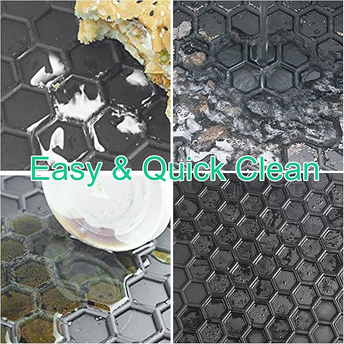Car Floor Mats Custom Fit for Infiniti QX60 2022-2025(2nd Row Bucket Seats) Black Rubber Auto Liner Mats All Weather Protection Odorless