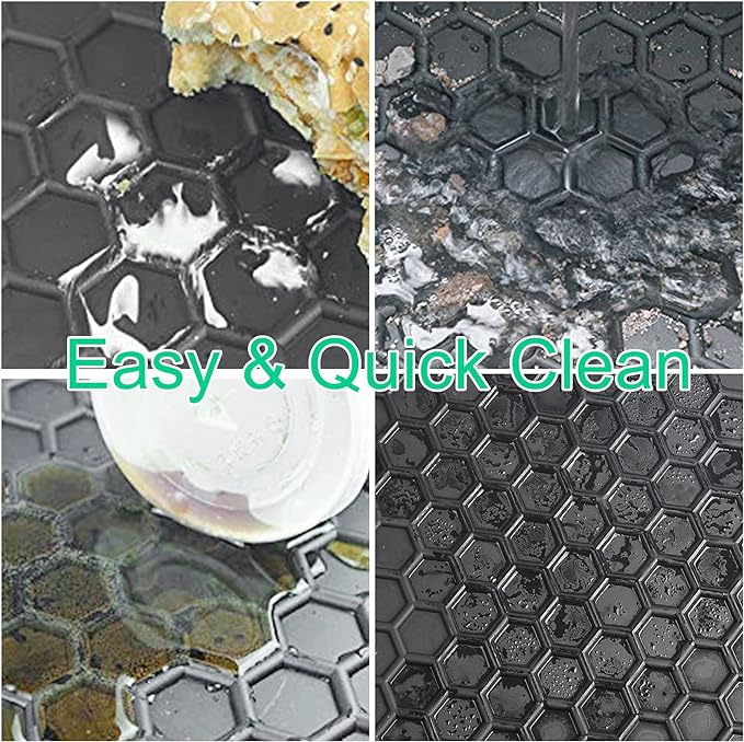 Car Floor Mats Custom Fit for Nissan Pathfinder 2022-2025(7 Passenger Models Only) Black Rubber Auto Liner Mats All Weather Protection Odorless