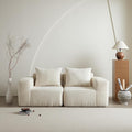 Swbvs Futon Sofa Bed, Sectional Small Couch, Sleeper Sofa, Loveseat, Modern Futon Couch, Sofa Cama, Couches for Living Room, Bedroom, Beige