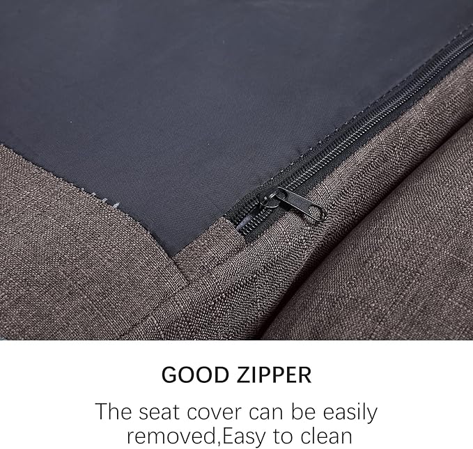 FLOGUOR 360 Swivel Gaming Chair 14-Position Adjustable Folding Floor Sofa with Armrests Lounger Bed for Home & Living Room Chaise Lounge Indoor for Adults QL201CO