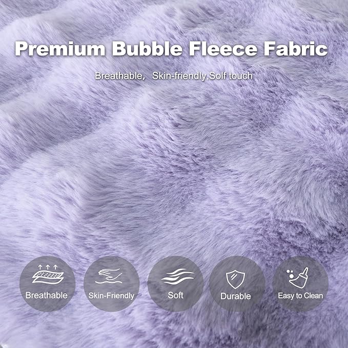 Gaint Bean Bag Chairs for Adults, Beanbag Lounge Filled with Memory Foam, Adjustable Angle, Velvet Fabric, with Detachable Footrest for Bedroom, Living Room and Nursery(Taro)
