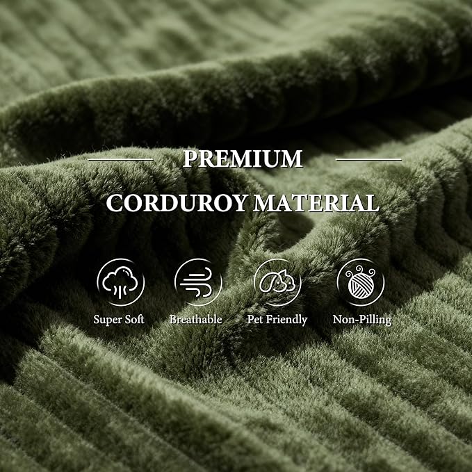 105" Sectional Couches for Living Room Cloud Couch Sofa with L-Shape Upholstered Boneless Couchs Modern Modular Sectional Couch with Chaise (Green, 105" W+Right Facing Chaise+2Seaters)