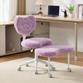 Enhanced Meditation Chair with Wheels - Ergonomic Cross-Legged ADHD Seat, Adjustable Stool & Lumbar Support for Active Sitters (Purple)