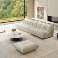Fireside Chair Lazy Floor Sofa Set, Cozy Memory Foam Bean Bag Chairs, Faux Leather Giant Bean Bag Chair Sofa, Armless Foam Couch Lounger Tatami Recliner for Living Room Bedroom Dorm Office