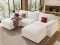EASE MOOSE White Sectional Modular Sofa