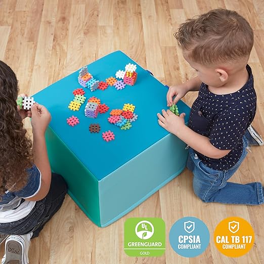 ECR4Kids SoftZone Adult Cozy Cube, Flexible Seating, Contemporary