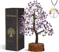 Amethyst Crystal Tree, Healing Crystals, Purple Room Decor, Crystal Decor, Crystal Tree, Purple Desk Accessories, Purple Decor Tree, Spiritual Decor, Feng Shui Decor, Amethyst Crystal Rock Tree 10-12"