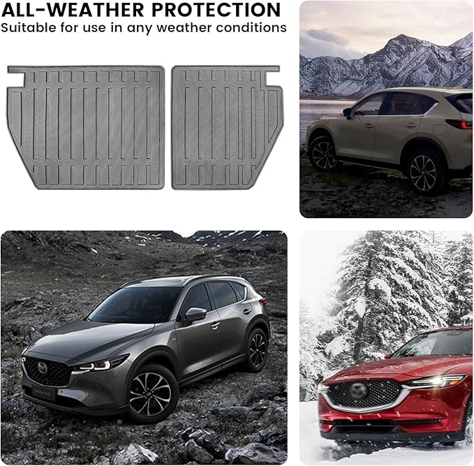 Compatible for 2017-2025 Mazda CX-5 Backrest Mats CX5 Seat Back Cover Rear Seat Protectors for CX5 Accessories
