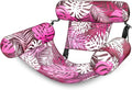 SLOOSH Pool Floats Chairs Adult,Inflatable Pool Lounge,Plant Pattern Floating Mat Hammock,Blow up Water Chairs Noodles rafts for Party Summer Water Beach Fun