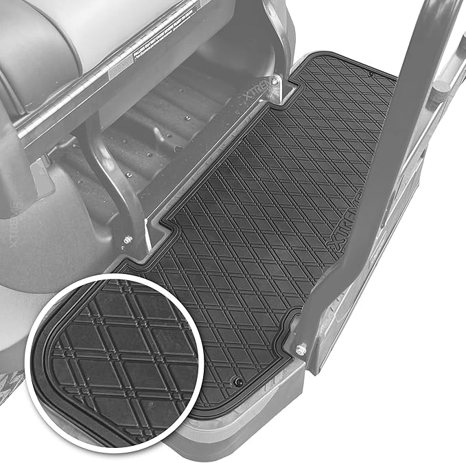Xtreme Mats PRO Series Rear Facing Foot Rest Mat - Fits DoubleTake Max 5 and Max 6 Rear Kits
