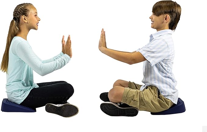 Bouncy Bands Wedge Wiggle Seat Sensory Cushion (10” Square)