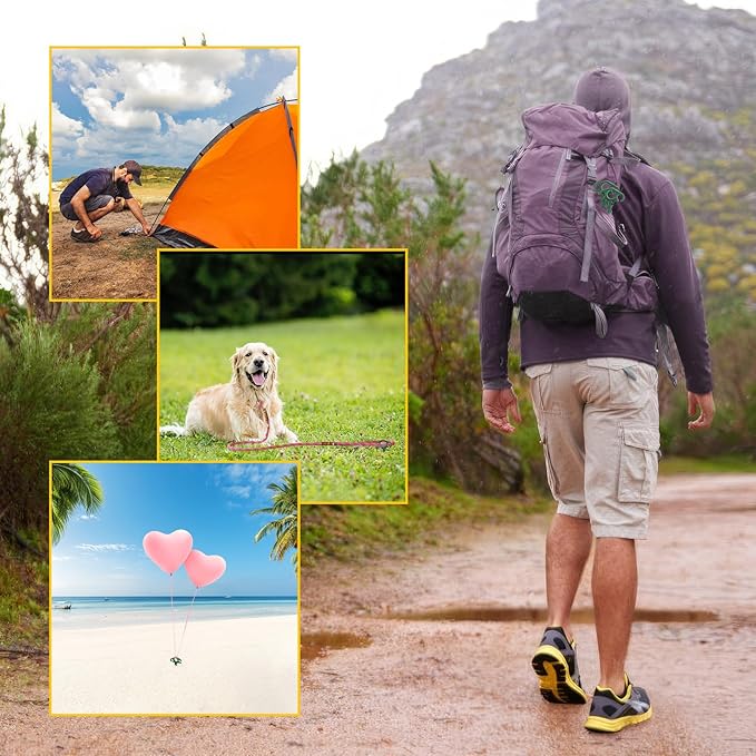 COBARYEN Tent Stakes Ground Anchors Screw in, 16 Pack Sand Stakes for Beach 9.4 Inch Heavy Duty Spiral Tent Pegs for Camping, Party, Hiking, Outdoor Decoration (16, Green)