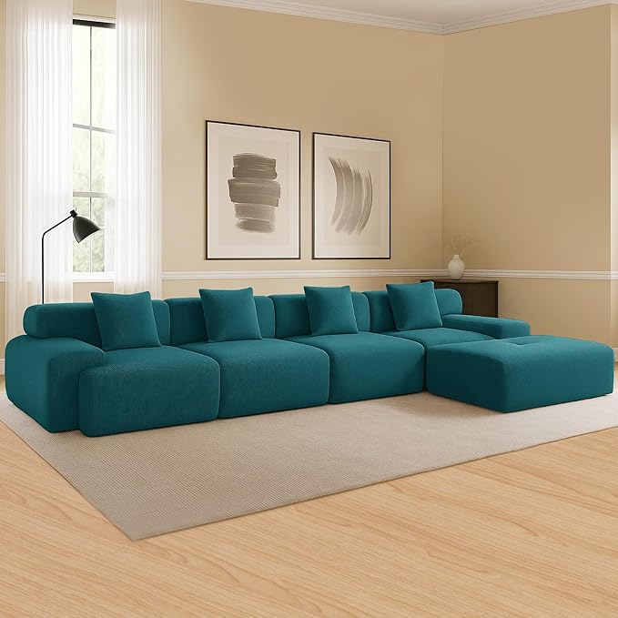 MastonHome Soft Boneless Lounge Couch for Apartment Living, Ideal for Renters & Small Homes, Casual Seating for Relaxing in Living Rooms