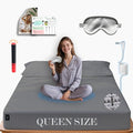 Ali King Grounding Sheets - Queen Size, Soft Cotton with Silver Fiber, 15'' Deep Pocket Earth Grounding Fitted Bed Sheets for Improved Sleep (Dark Gray, Queen 60''*80''*15'')